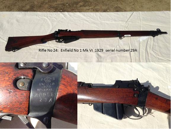 Enfield No1 MkVI rifle
