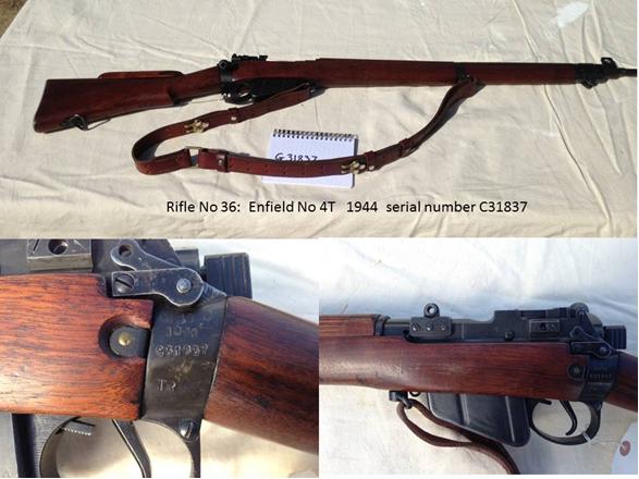 Enfield No4(T) rifle