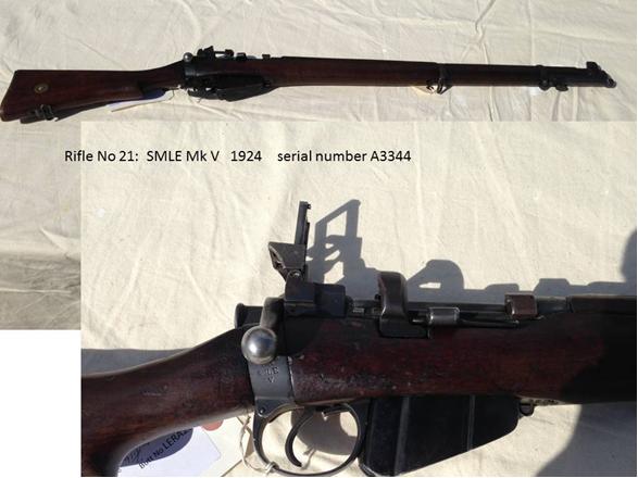 Enfield No1 MkV rifle